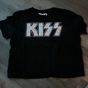 Kiss Black Cotton Blend Garment